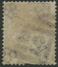 外国切手　イギリス　使用済み　1956年　6ｐ　スコットNo.27　目打欠_画像2