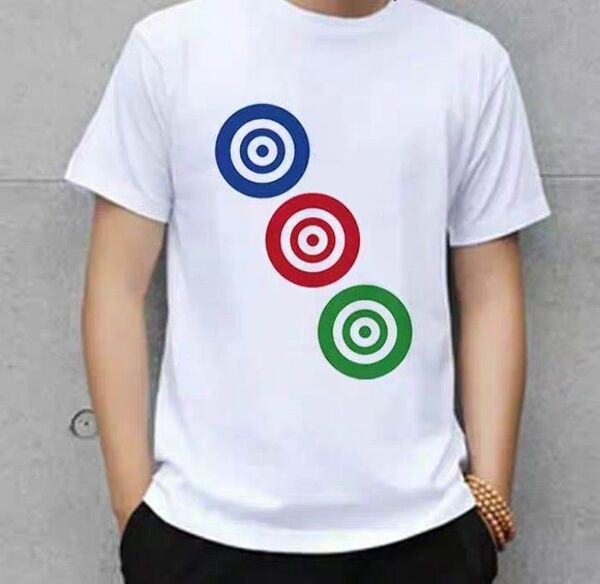新品 麻雀パターン 半袖 Tシャツ サイズ：XL 白