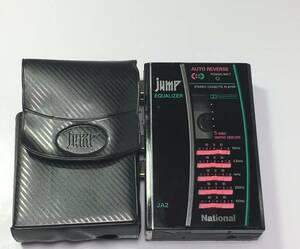 National RQ-JA2 jump portable cassette player MADE IN JAPAN electrification none * Junk 