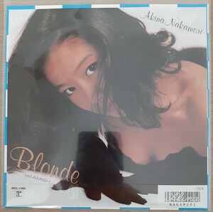 中森明菜 シングルCD BLONDE レコードジャケット仕様