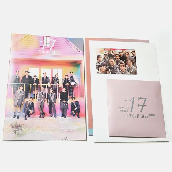 SEVENTEEN 17 IS RIGHT HERE Deluxe ver. 全員　トレカ　フォトブック　ステッカー　ポスター