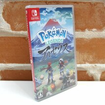 5159　未開封 未使用 ポケモン レジェンズ アルセウス Pokemon LEGENDS ニンテンドー スイッチ Switch 任天堂 Nintendo ソフト　_画像1