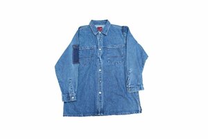 90s 00s VINTAGE ヴィンテージ USED 古着 Mecca メッカ L/S Denim Shirts Jacket デニムシャツジャケット Hiphop Oversize L ヒップホップ