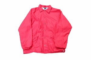 80s 90s VNTAGE ヴィンテージ USED 古着 Nyloncoach Jacket Print プリントナイロンコーチジャケット Aristo Jac USA製 Red 赤 L