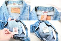 80s 90s VINTAGE ヴィンテージ USED 古着 Levis Denim 4Pocket Jacket リーバイス デニムジャケット 70506 France フランス Gジャン 40_画像3