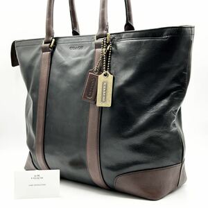 X479【美品】COACH／コーチ　ブリーカー　トートバッグ　ビジネスバッグ　ブリーフケース　カバン　鞄　レザー　肩掛け　大容量　71026