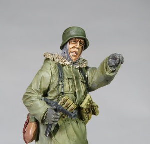 ハリコフのドイツ兵指さし下士官1/35レジンキットフィギュア塗装済み完成品一体