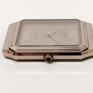 【正常稼働中】 セイコー ドルチェ 7731-5081 ブロンズ文字盤 QZ メンズ腕時計 超硬材質 TUNGSTEN タングステンの画像3