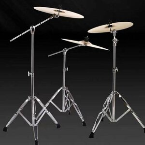  cymbals stand height adjustment angle adjustment silver plating strut cymbals boom stand musical instruments accessory 