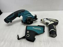 makita マキタ 10.8V 充電式インパクトドライバー TD090D 85mm充電式丸のこ HS300D_画像1