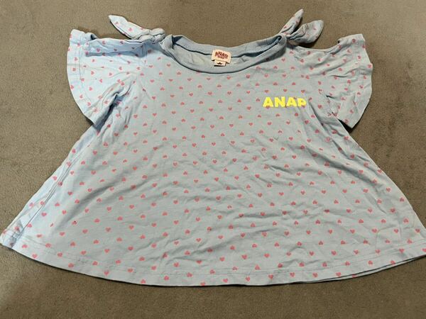 ANAP100半袖Tシャツ 肩開き