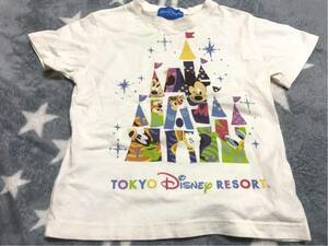 ディズニーリゾート半袖Tシャツ100