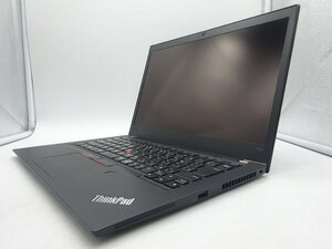 Lenovo ThinkPad T480s /CPU i5-8250U/ memory 8GB/ storage none /14 -inch 