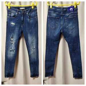 ZARA スキニーデニムパンツ W31 ZMDC ザラ963C-74950