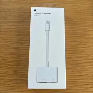 iPhone HDMI Apple Lightning Digital AVアダプタ MD826AM/A アップル　純正