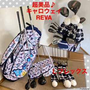 人気！【超美品！】キャロウェイ REVA／レディース ゴルフクラブセット　女性
