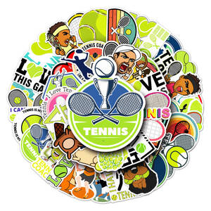 テニス　tennis　プロテニス　サークル　練習日誌　デコレーション　シール　ステッカー50枚YA