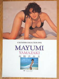 D795*1993 year Yamazaki Mayumi calendar unused storage goods shop front pick up OK*2405