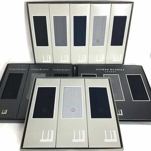 【未使用保管品】1円〜 dunhill ダンヒル 靴下 ソックス 14点セット まとめ 紳士用 ビジネスソックス 箱入り