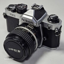 ★Nikon FM2 ニコンFM2■レンズNIKKOR　28mm 1:2.8レンズ ■Electronic Power Winder model N-2 パワーワインダー付き_画像1