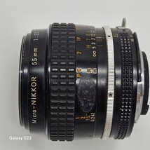 ★NIKON ニコン Ai micro Nikkor 55mm F3.5 ニッカー キャップ付き_画像1