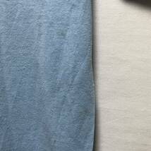 ■ 子供用 90s 90年代 USA製 SCREEN STARS HOBSON'S BLUFFDALE VACATION FARM Illinois シングルステッチ Tシャツ 10-12 水色 キッズ ■_画像3