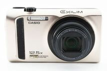 動作品 Casio EXILIM EX-ZR300 Gold Compact Digital Camera ゴールド コンパクトデジタルカメラ カシオ エクシリム ※訳有品 現状 #4996_画像3