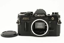 シャッター鳴きなし動作品 Canon AE-1 Black Body MF SLR Film Camera ブラック ボディ MF一眼レフ フィルムカメラ / キヤノン ※1 #1828_画像1