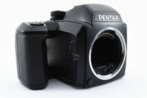完動美品 Pentax 645N Body Film Camera 中判 フィルムカメラ / ペンタックス 専用ボディストラップ 各部動作確認済 動作良好 #4846_画像4