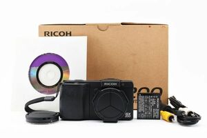 元箱付動作確認済 Ricoh GX200 Black Compact Digital Camera With Box ブラック 黒 コンパクトデジタルカメラ デジカメ リコー ※1 #5743