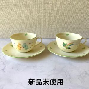 【新品未使用】ムーミン　カップ&ソーサー　ティーカップ ペア