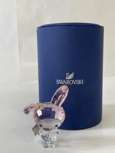 〇スワロフスキー 2015年限定 ピンクずきん マイメロディ たれみみ ウサギ 5106784 Swarovski My Melody Anniversary うさぎ 