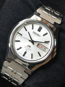 SEIKO/セイコー LM/ロードマチック スペシャル 5216－6040 ◎ＯＨ済 自動巻８振動 ◇純正ベルト ☆ムーブ良品