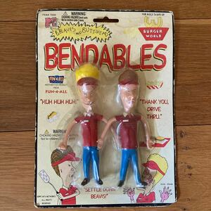  unused goods BEAVIS AND BUTT-HEAD MTV 1997 figure 