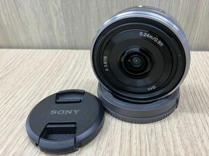 SONY Interchangeable Lens SEL16F28 E2.8/16 ソニー カメラレンズ ジャンク品