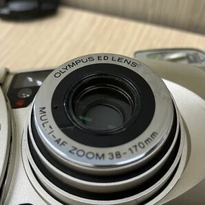 OLYMPUS μ-ll 170VF オリンパス ミュー コンパクトフィルムカメラ ＋リモートコントロール RC-200 通電確認済の画像10