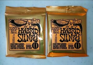 【新品】ERNIE BALL Hybrid Slinky 2セット　アーニーボール　 エレキギター弦