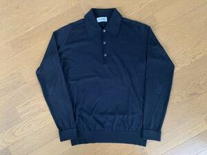 【美品】John Smedley ジョンスメドレー ロングスリーブ ニットポロ BEAMS F ビームス F