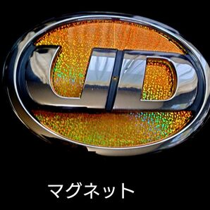 ＵＤ エンブレム　マグネット　ゴールド　レインボー