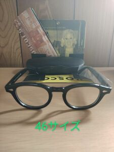 MOSCOT モスコット レムトッシュ　46黒メガネ