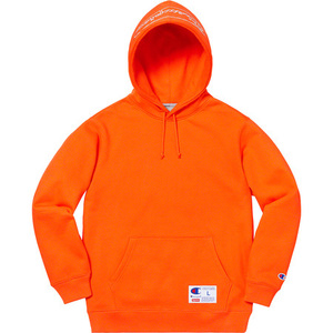 Supreme × Champion 19SS Week11 Outline Hooded Sweatshirt Orange Small オンライン購入 国内正規品 納品書タグ付 Sサイズ チャンピオン