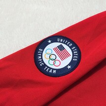 希少●3XL 現行タグ ポロ ラルフローレン USA オリンピック 2020 Polo Ralph Lauren ハーフジップ カットソー スポーツ メンズ 赤 レッド_画像7