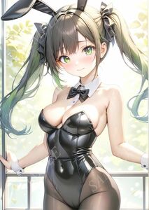 2837■アートイラスト■セクシー グラビア AIイラスト 水着 下着 美女 ギャル 巨乳 貧乳 美脚 美尻 豊艶 AI美人 ポスター■A4サイズ■