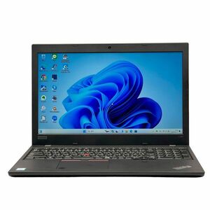 【1円スタート】美品 15.6インチ Lenovo ThinkPad L580 Windows11 Pro 高性能Core i5 8250U(第8世代) 16GB SSD1TB ノートパソコン P207