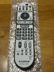  new goods unused goods trout Pro DT35/DT400 for remote control ground /BS/CS ground digital tuner for remote control MASPRO