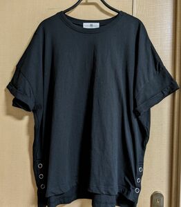 r・p・s アールピーエス　半袖カットソー 黒　Mサイズ