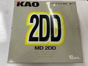 未使用　未開封品　10枚【5インチFD】KAO フロッピーディスク MD2DD 花王　送料無料