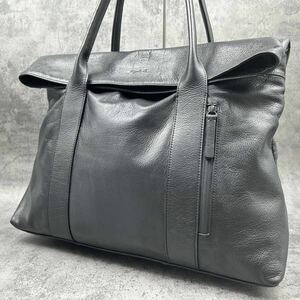 beautiful goods A4 possible * Agnes B boya-juagnes b.voyage tote bag shoulder all leather leather shoulder .. business black black high capacity men's 