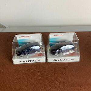 【送料無料】2個セット　ホンダ　SHUTTLEシャトル　LEDカーキーホルダー　ミニカー