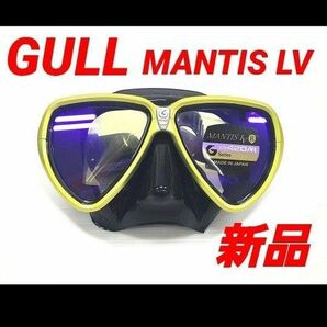 GULL ダイビング マスク MANTIS LV マンティスLV ガル スキューバ ゴーグル LVR